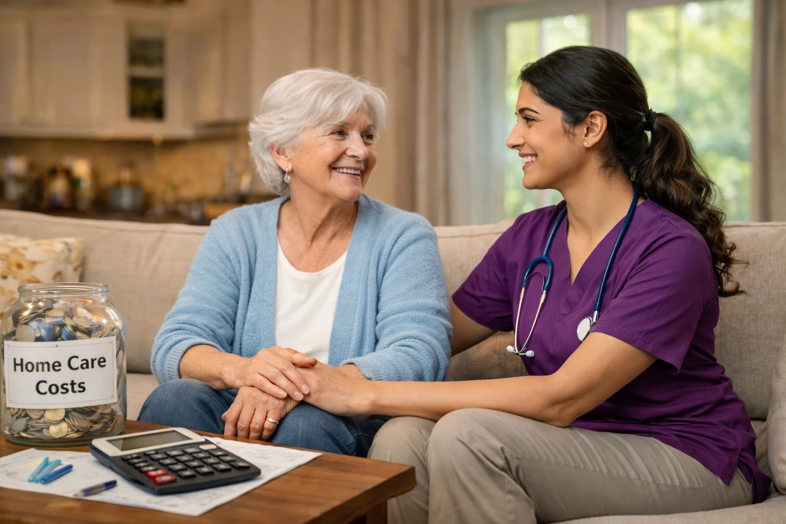 home care referrals Durham caregiver assisting senior at home